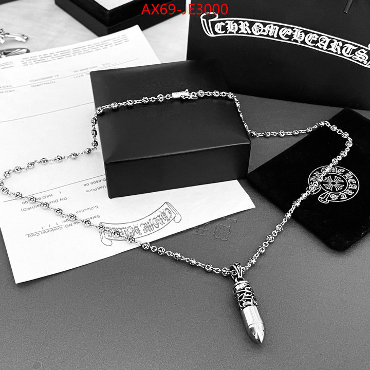 Jewelry-Chrome Hearts,perfect quality ,ID: JE3000,$: 69USD