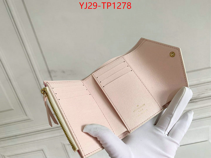 LV Bags(4A)-Wallet,ID: TP1278,$: 29USD