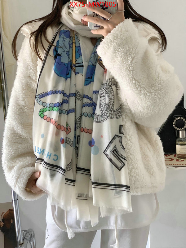 Scarf-Chanel,2023 aaaaa replica 1st copy , ID: MW1805,$: 75USD