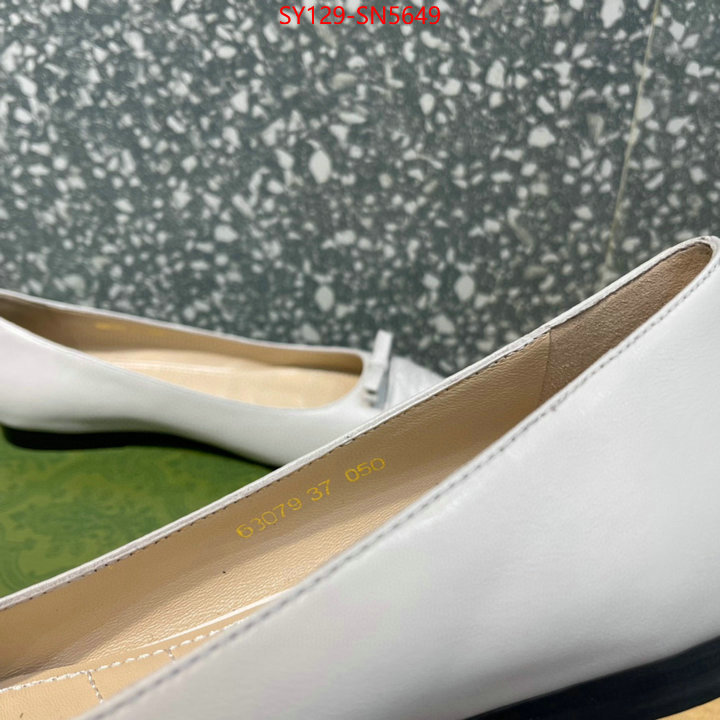 Women Shoes-Gucci,7 star quality designer replica , ID: SN5649,$: 129USD