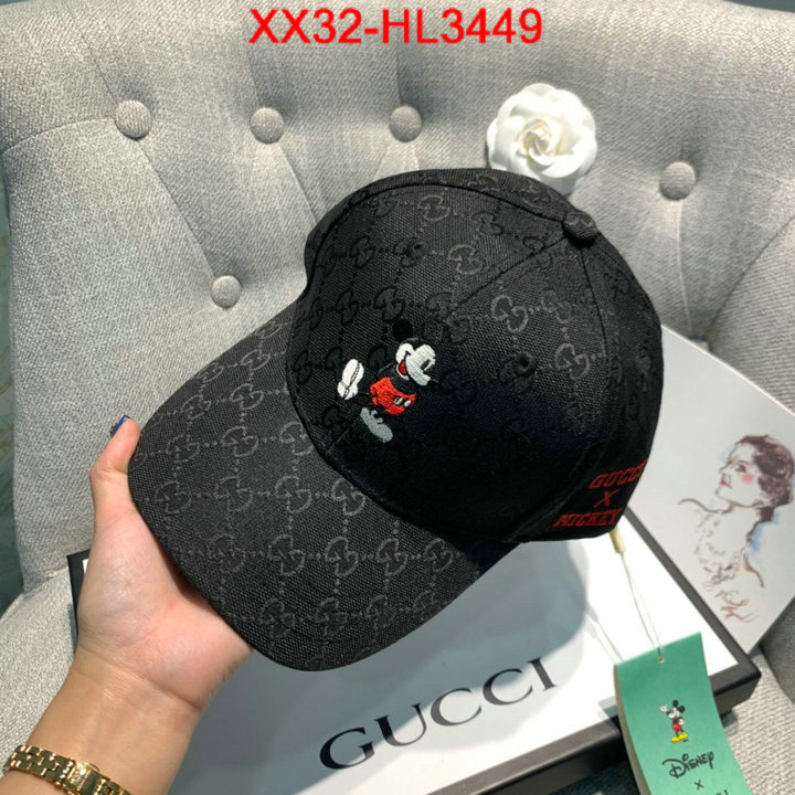 Cap (Hat)-Gucci,where to buy fakes , ID: HL3449,$: 32USD