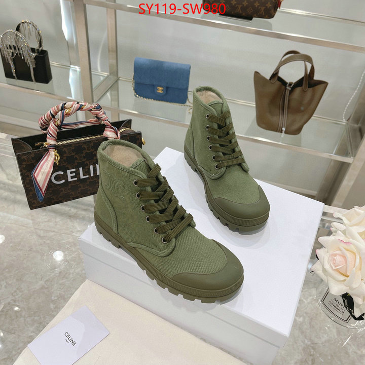 Women Shoes-CELINE,mirror copy luxury , ID: SW980,$: 119USD