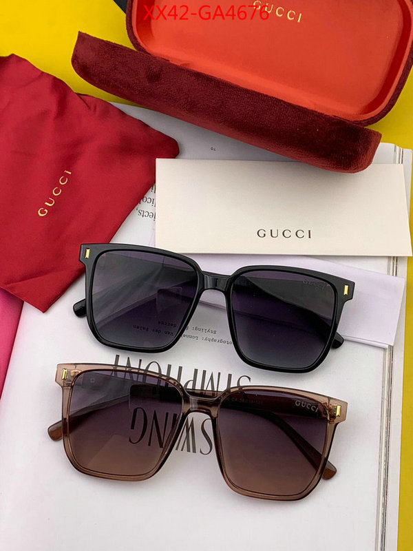 Glasses-Gucci,where to buy high quality , ID: GA4676,$: 42USD