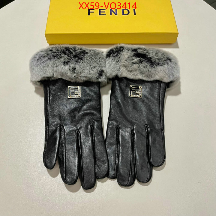 Gloves-Fendi,high quality perfect , ID: VO3414,$: 59USD