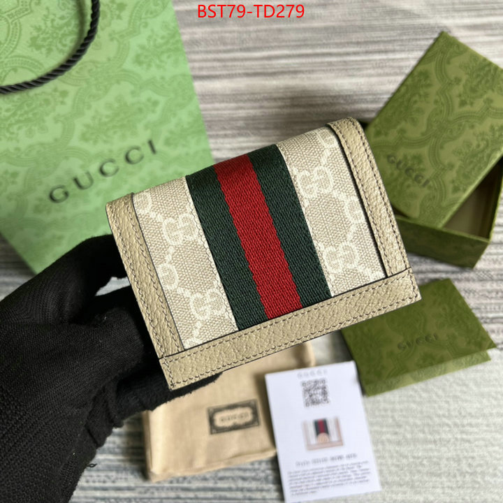 Gucci Bags(TOP)-Wallet-,ID: TD279,$: 79USD