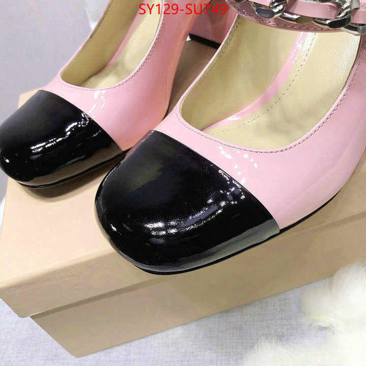 Women Shoes-Miu Miu,perfect quality ,luxury fashion replica designers , ID: SU749,$: 129USD