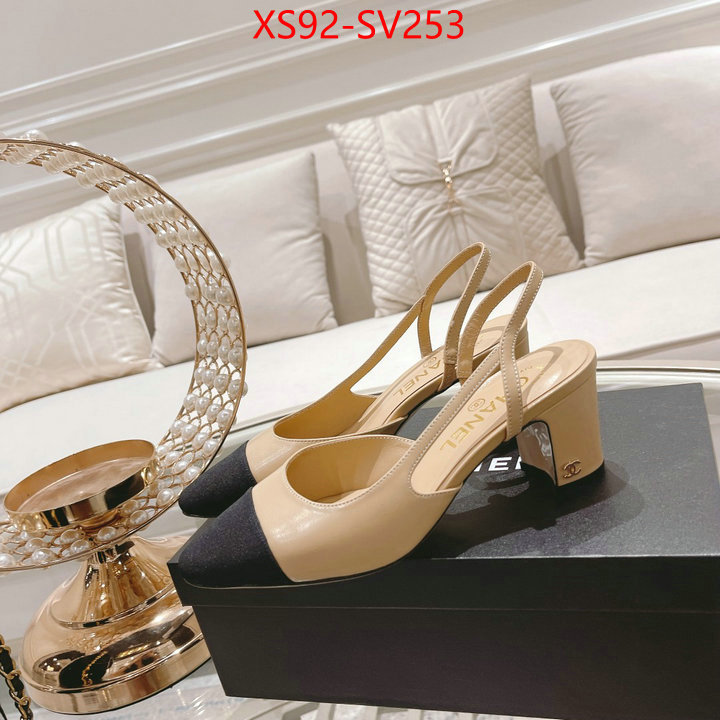 Women Shoes-Chanel,the quality replica , ID: SV253,$: 92USD