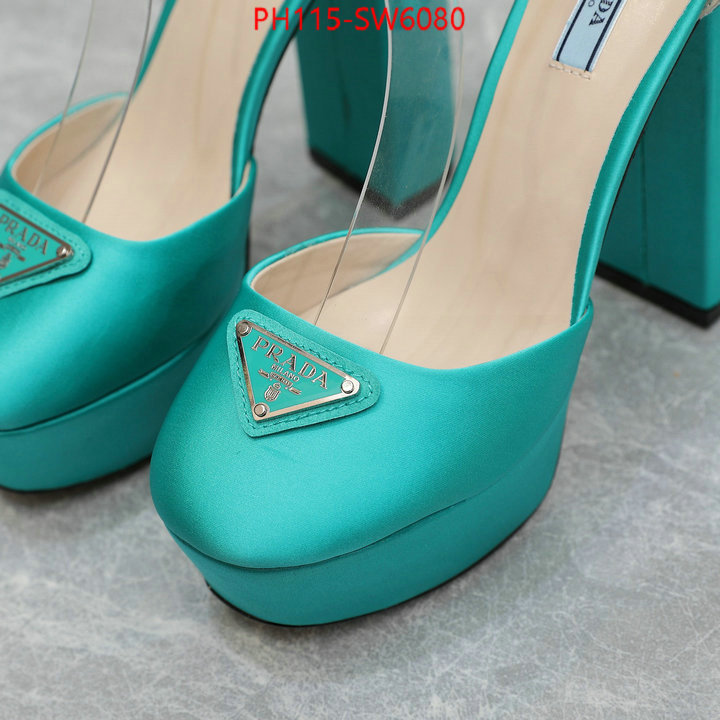 Women Shoes-Prada,highest quality replica , ID: SW6080,$: 115USD