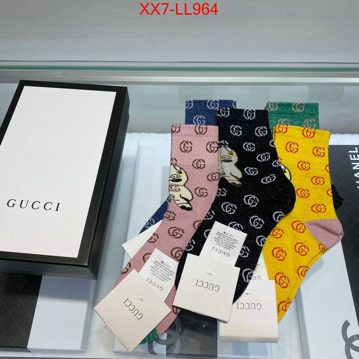 Sock-Gucci,only sell high quality , ID: LL964,$:7USD