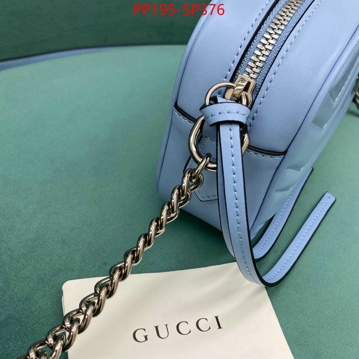 Gucci Bags(TOP)-Marmont,ID: BP376,$: 195USD