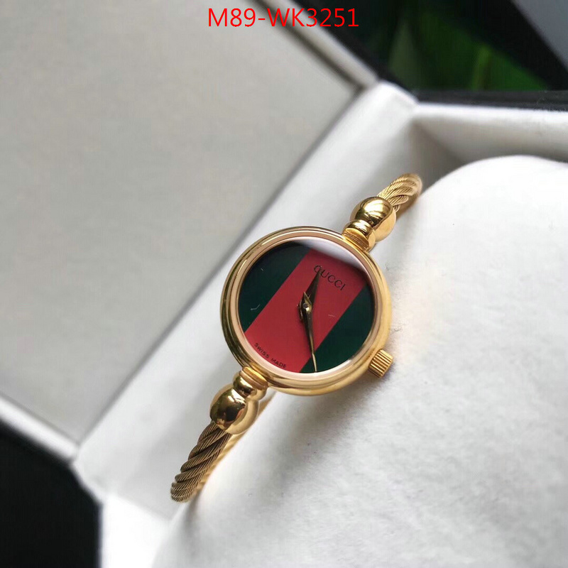 Watch(4A)-Gucci,what are the best replica ,ID: WK3251,$:89USD