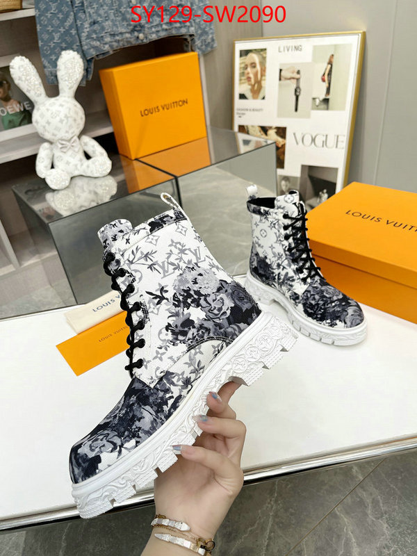 Women Shoes-LV,quality aaaaa replica , ID: SW2090,$: 129USD