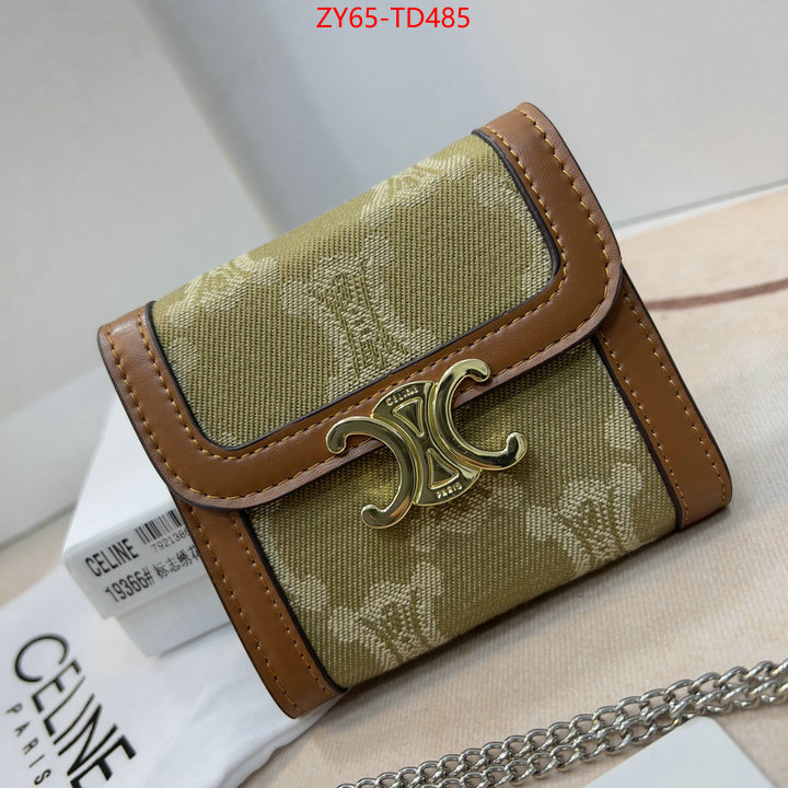 CELINE Bags(4A)-Wallet,luxury cheap replica ,ID: TD485,$: 65USD