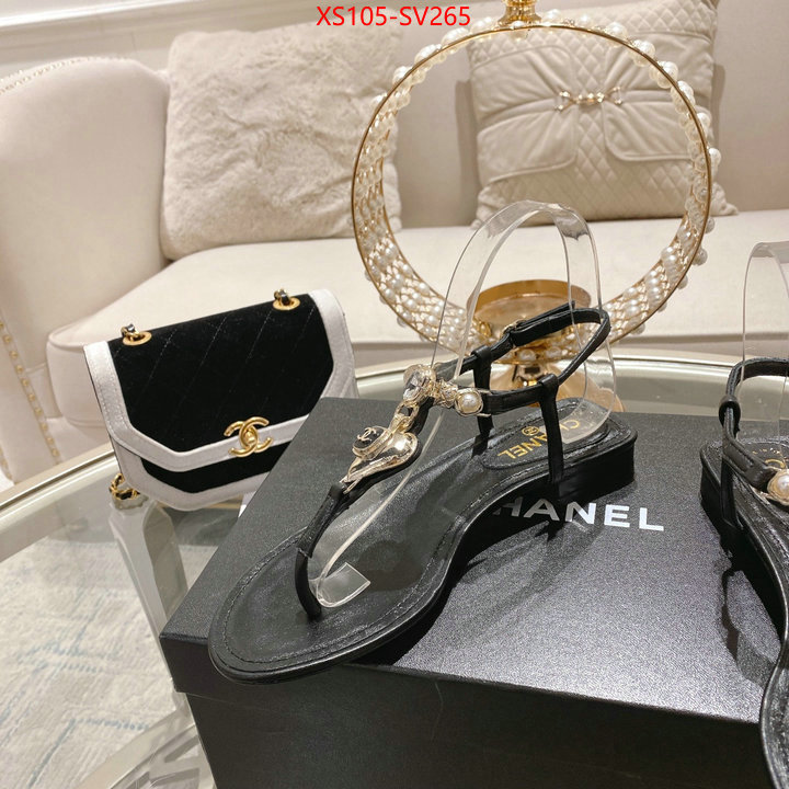 Women Shoes-Chanel,top quality designer replica , ID: SV265,$: 105USD