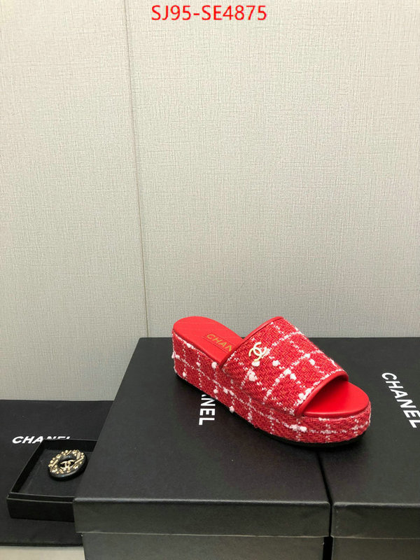 Women Shoes-Chanel,replica us , ID: SE4875,$: 95USD