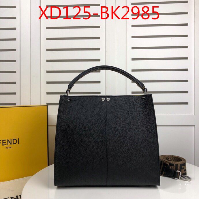 Fendi Bags(4A)-Peekaboo,fake aaaaa ,ID: BK2985,$:125USD