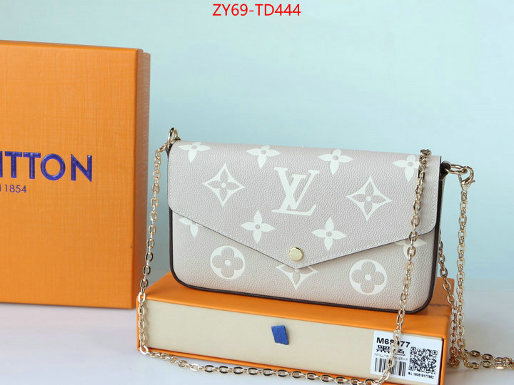 LV Bags(4A)-Wallet,ID: TD444,$: 69USD