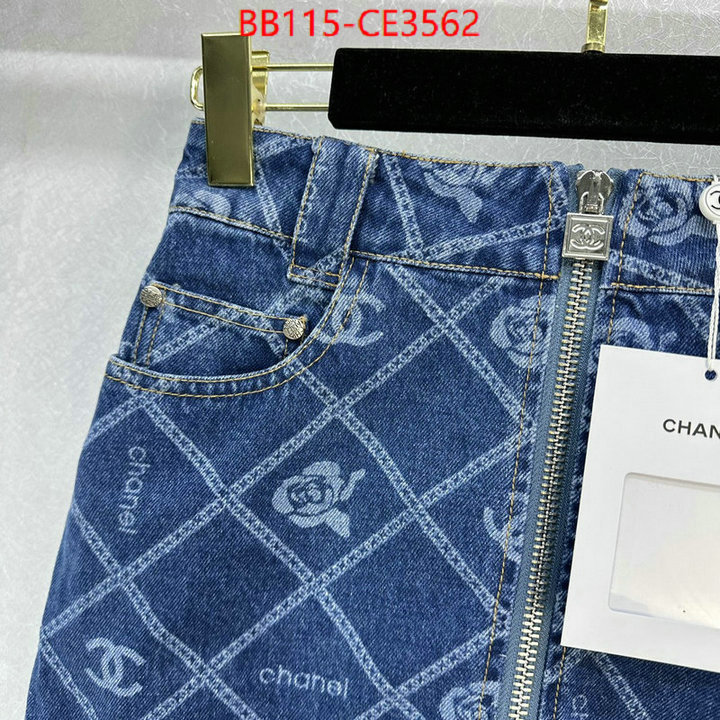 Clothing-Chanel,wholesale replica shop ,ID: CE3562,$: 115USD