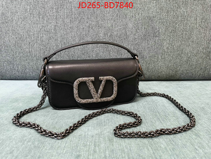 Valentino Bags (TOP)-LOC-V Logo ,high quality customize ,ID: BD7840,$: 265USD