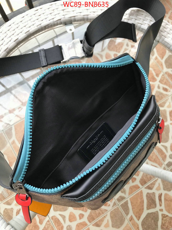 Coach Bags(4A)-Belt Bag-Chest Bag--,designer high replica ,ID: BN8635,$: 89USD