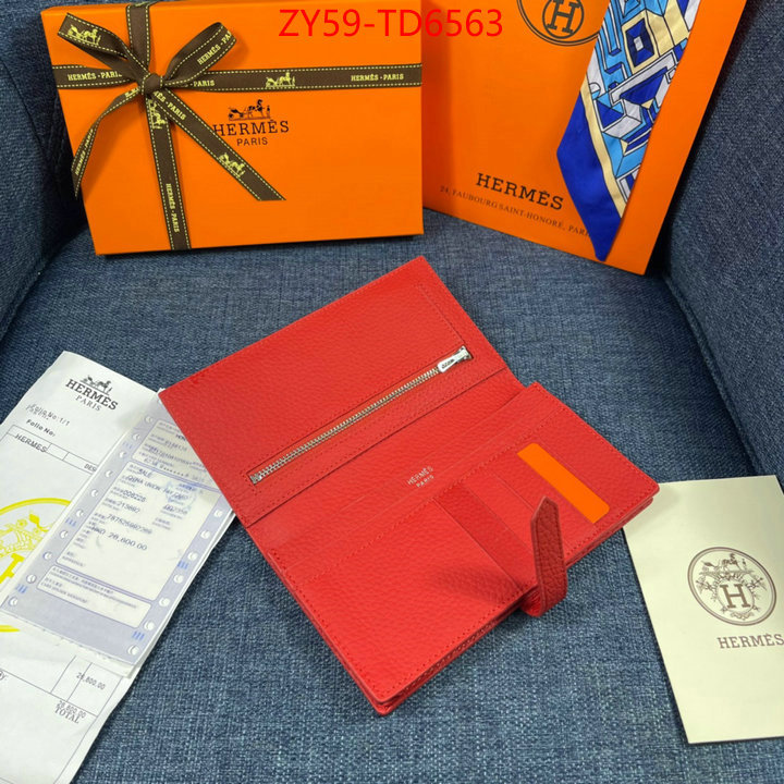 Hermes Bags(4A)-Wallet-,the best quality replica ,ID: TD6563,$: 59USD