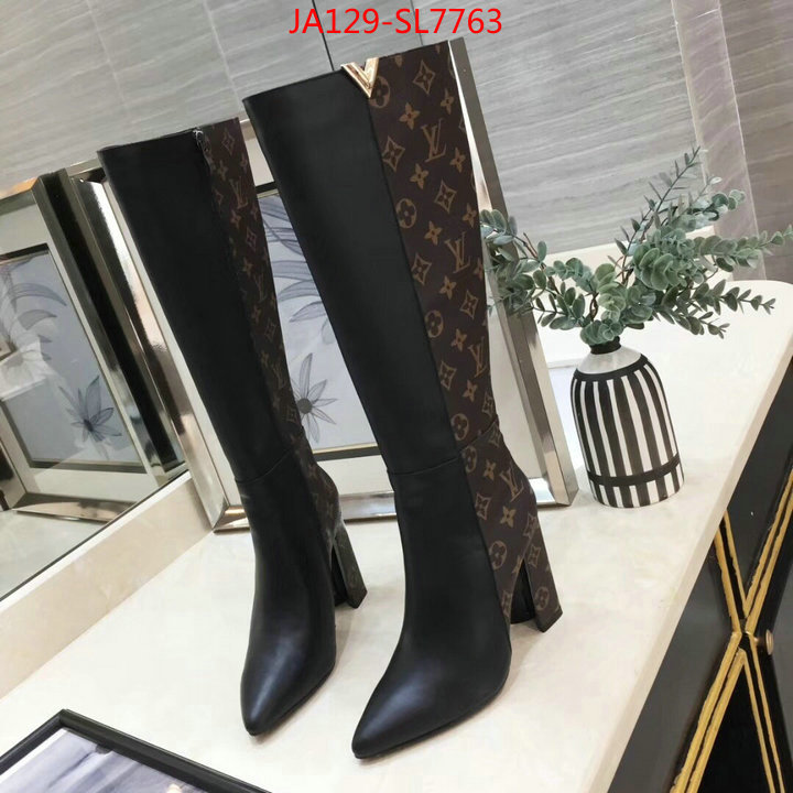 Women Shoes-LV,best aaaaa , ID: SL7763,$: 129USD