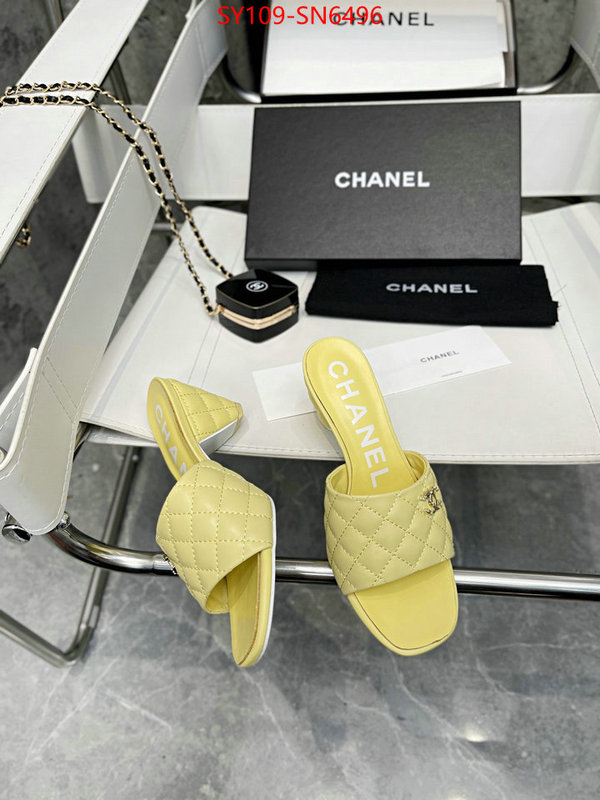 Women Shoes-Chanel,top designer replica , ID: SN6496,$: 109USD