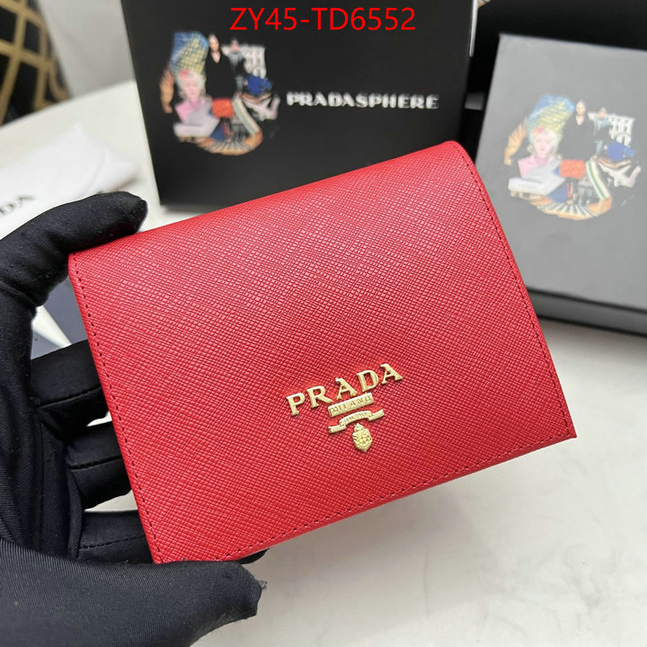 Prada Bags(4A)-Wallet,where can i find ,ID: TD6552,$: 45USD