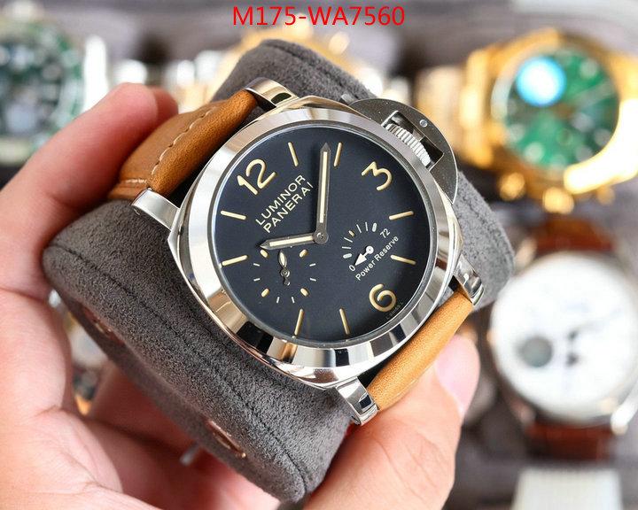 Watch(4A)-Panerai,high end designer , ID: WA7560,$: 175USD