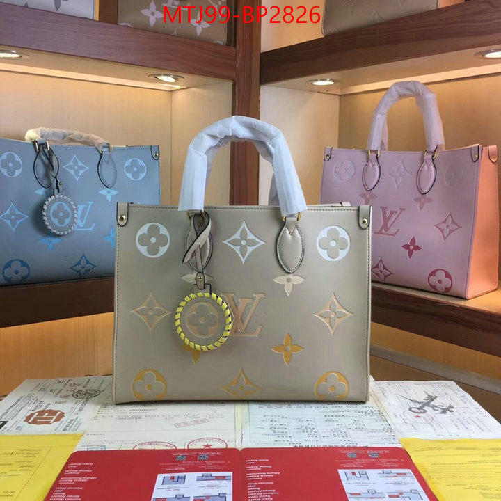 LV Bags(4A)-Handbag Collection-,ID: BP2826,$: 89USD