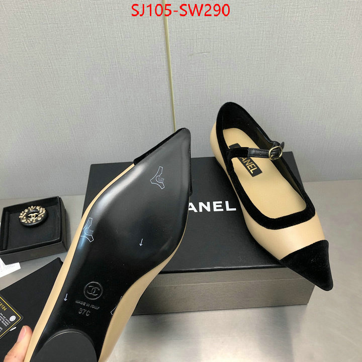 Women Shoes-Chanel,luxury fake , ID: SW290,$: 105USD