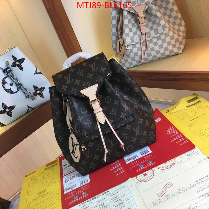 LV Bags(4A)-Backpack-,aaaaa quality replica ,ID: BL8165,$: 89USD