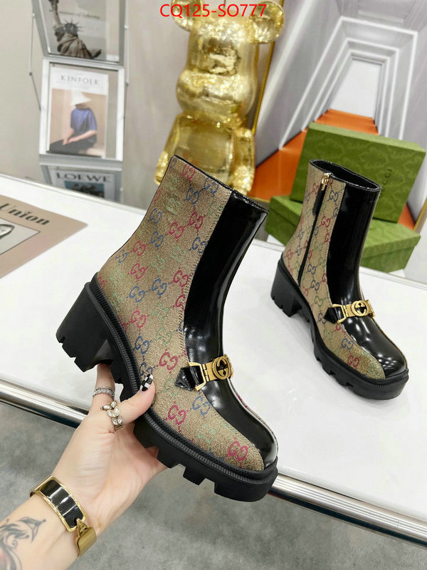 Women Shoes-Gucci,fake aaaaa , ID: SO777,$: 125USD