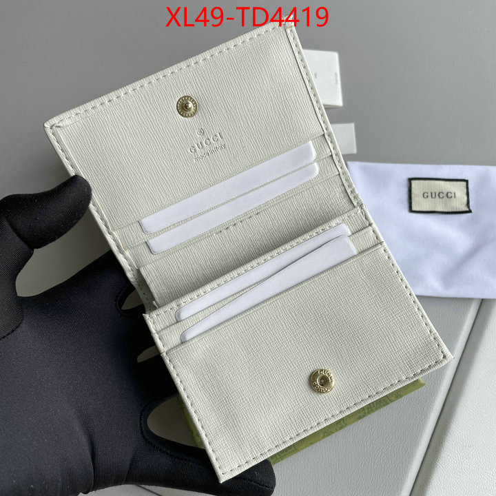 Gucci Bags(4A)-Wallet-,china sale ,ID: TD4419,$: 49USD