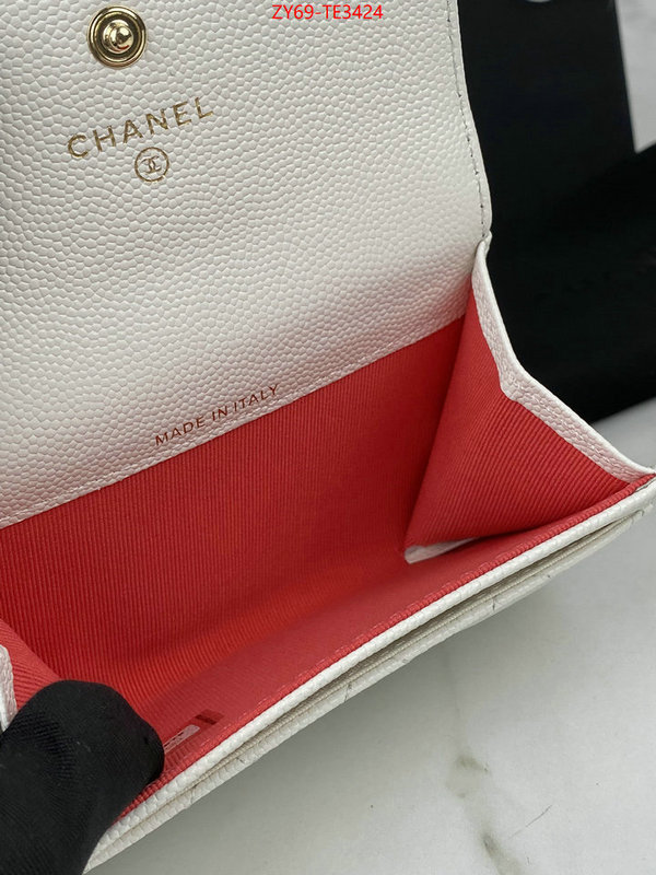 Chanel Bags(4A)-Wallet-,ID: TE3424,$: 69USD