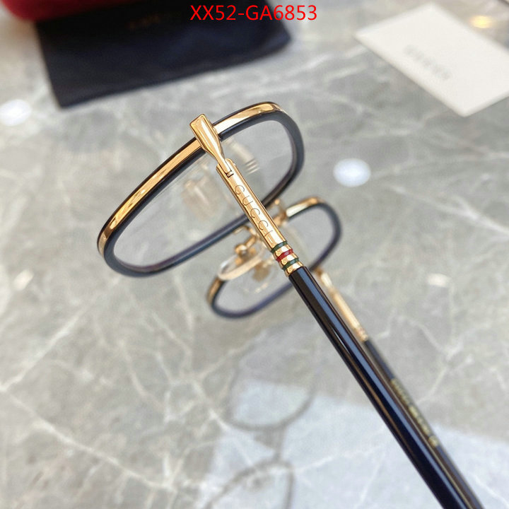 Glasses-Gucci,replica aaaaa+ designer , ID: GA6853,$: 52USD