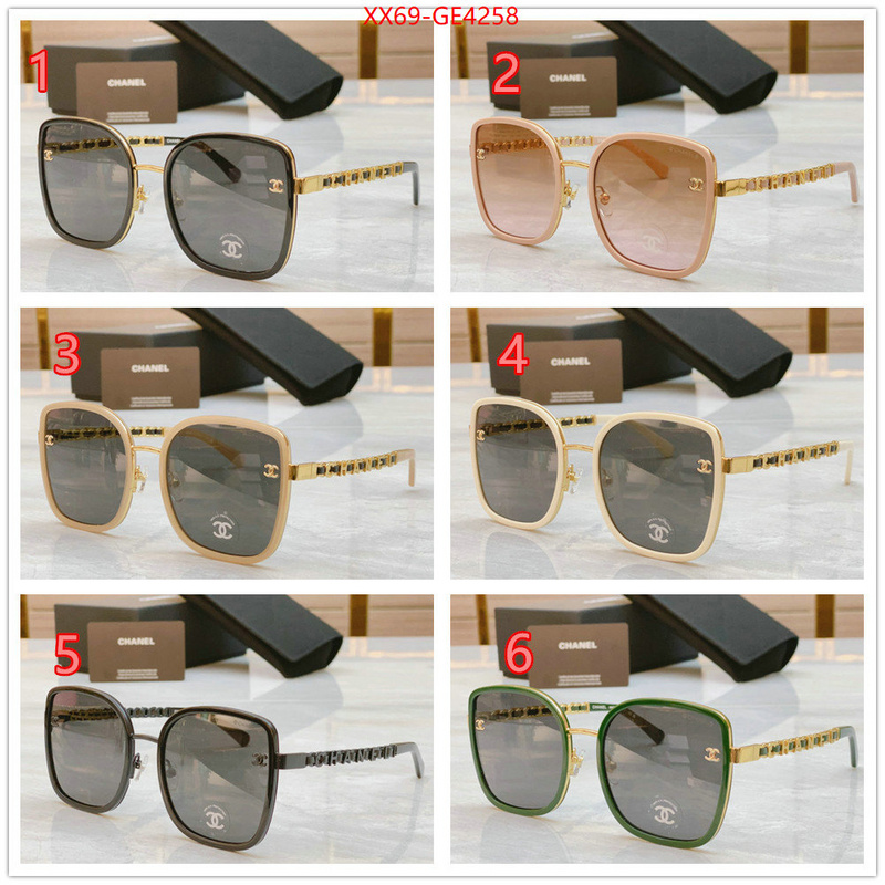 Glasses-Chanel,we provide top cheap aaaaa , ID: GE4258,$: 69USD