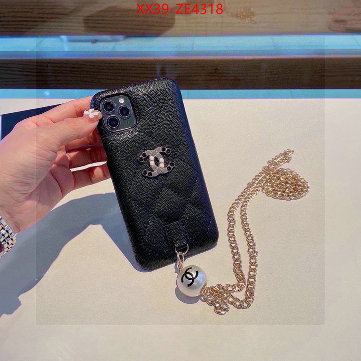 Phone case-Chanel,mirror copy luxury , ID: ZE4318,$: 39USD