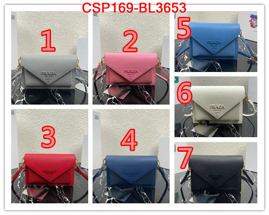 Prada Bags(TOP)-Diagonal-,ID: BL3653,$: 169USD