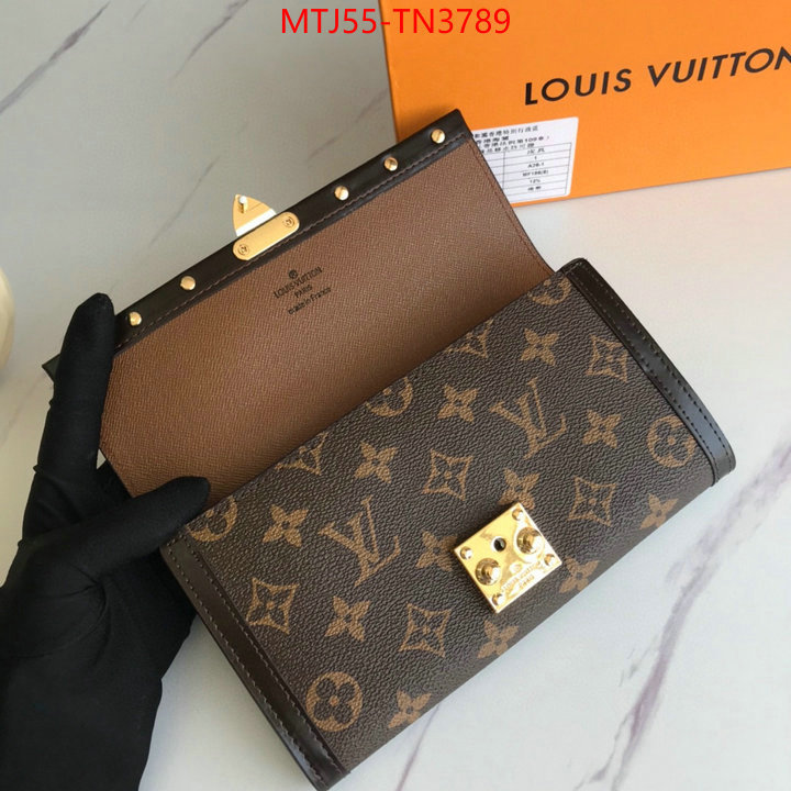 LV Bags(4A)-Wallet,ID: TN3789,$: 55USD