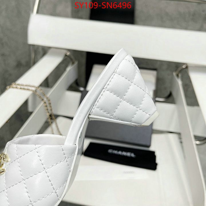 Women Shoes-Chanel,top designer replica , ID: SN6496,$: 109USD