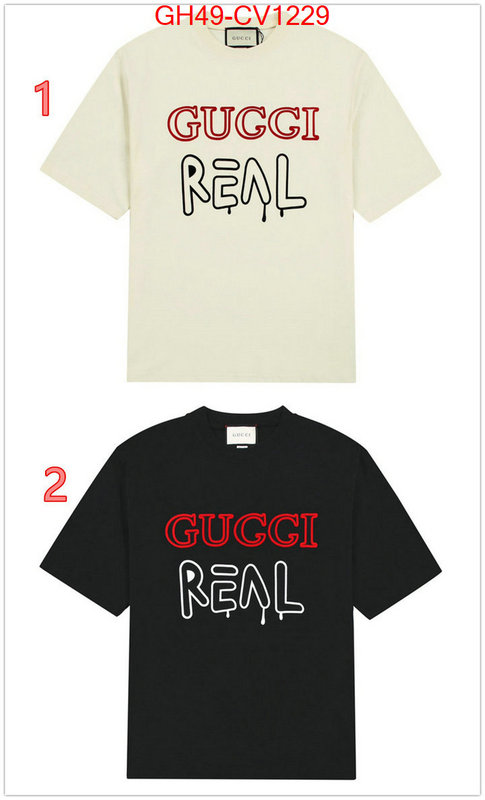 Clothing-Gucci,is it ok to buy , ID: CV1229,$: 49USD