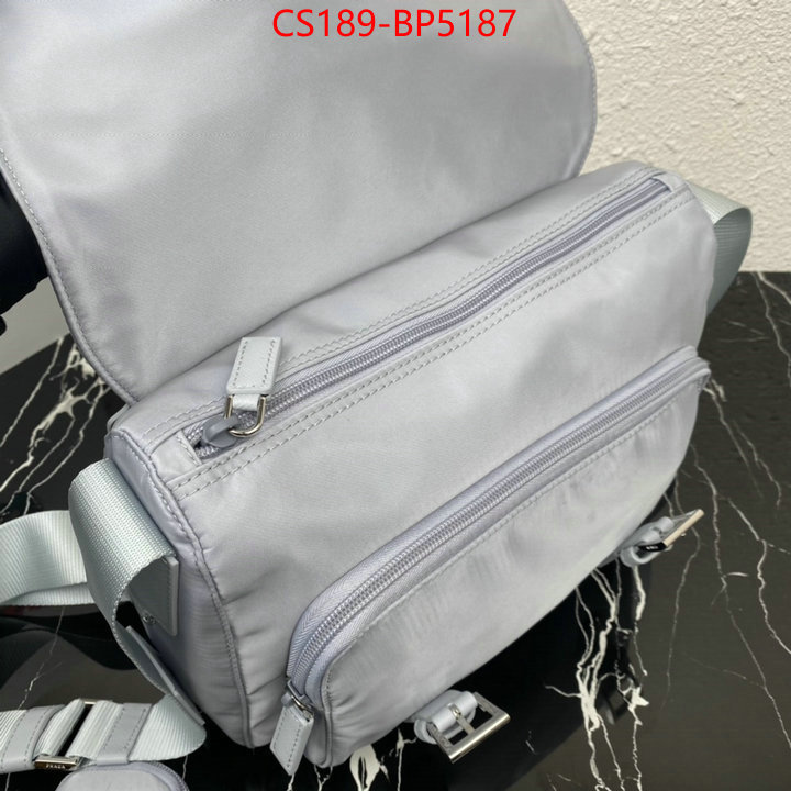 Prada Bags(TOP)-Diagonal-,ID: BP5187,$: 189USD