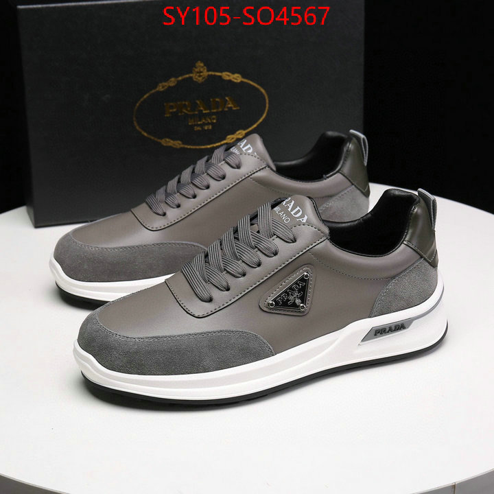 Men Shoes-Prada,high quality designer replica , ID: SO4567,$: 105USD