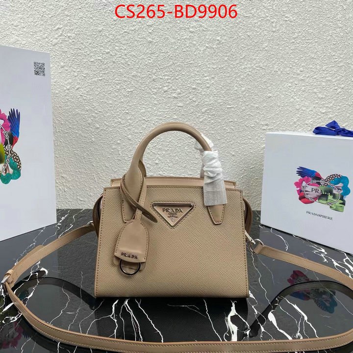 Prada Bags(TOP)-Handbag-,ID: BD9906,$: 265USD