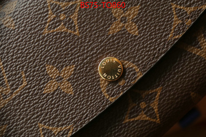 LV Bags(TOP)-Wallet,ID: TO860,$: 75USD