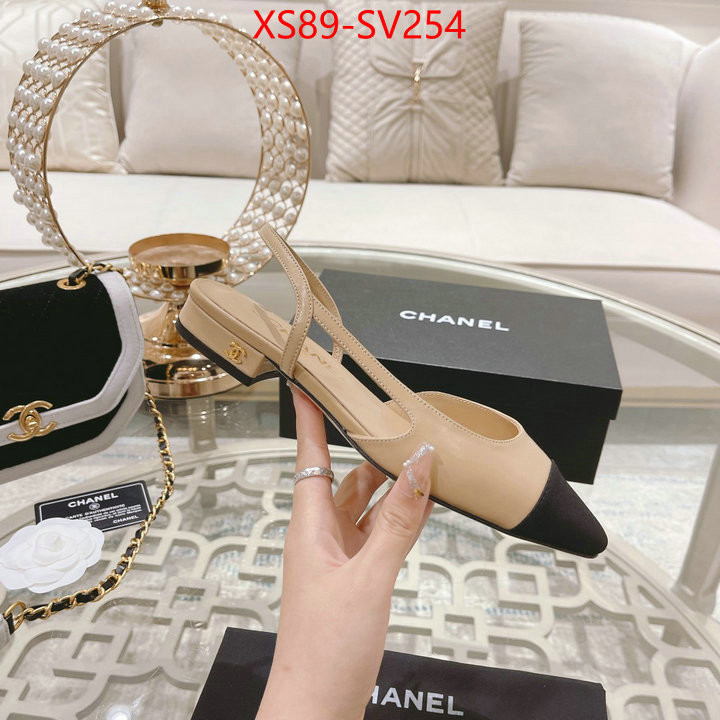 Women Shoes-Chanel,replica for cheap , ID: SV254,$: 89USD