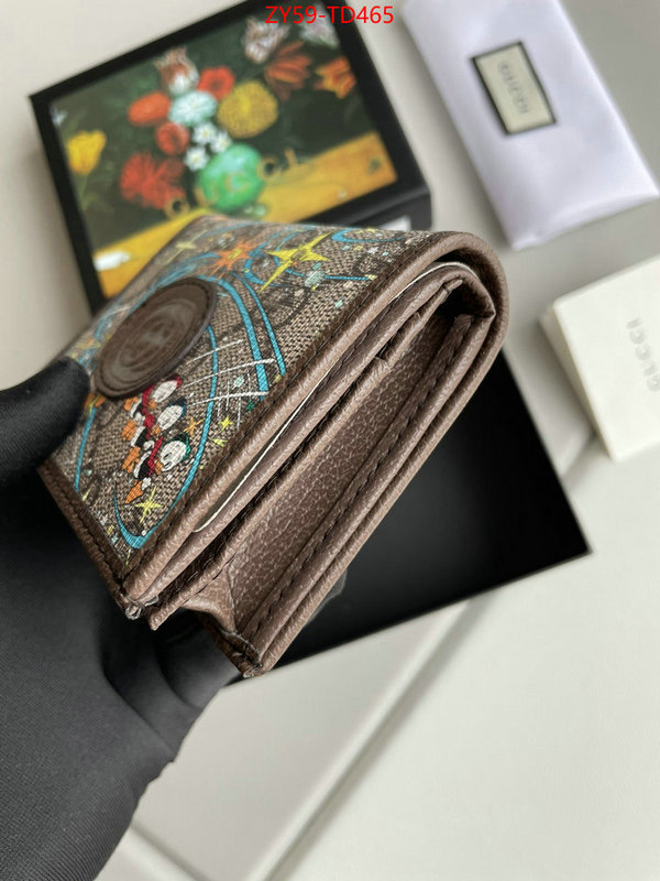 Gucci Bags(4A)-Wallet-,ID: TD465,$: 59USD