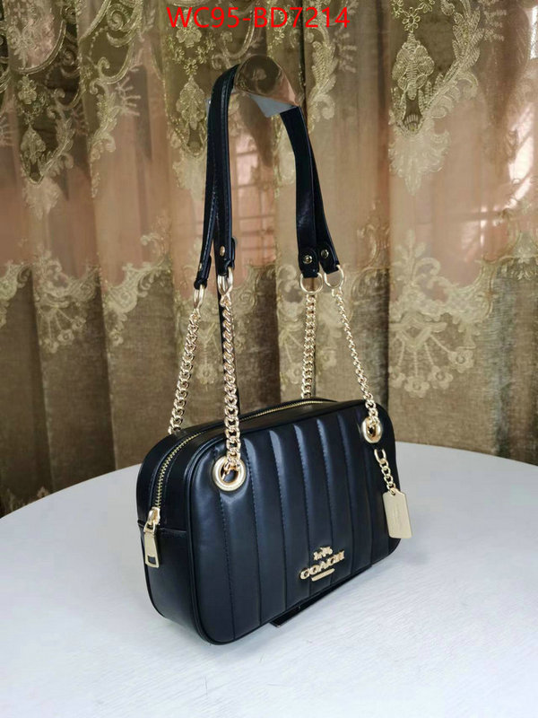 Coach Bags(4A)-Handbag-,buy luxury 2023 ,ID: BD7214,$: 95USD