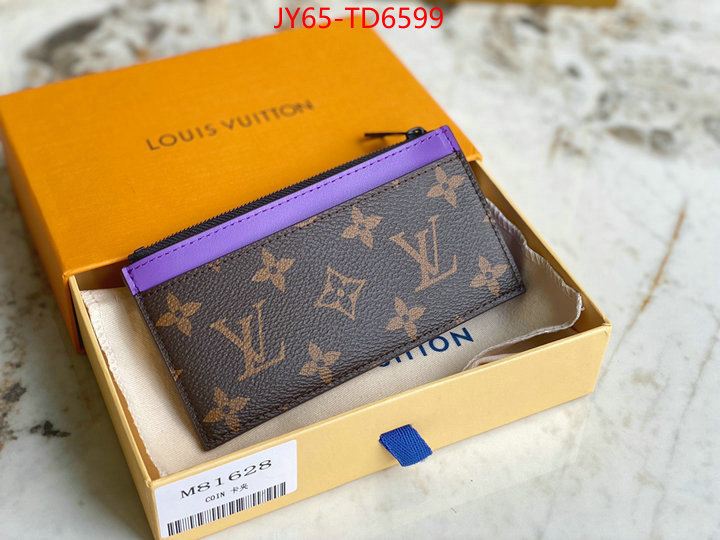 LV Bags(TOP)-Wallet,ID: TD6599,$: 65USD